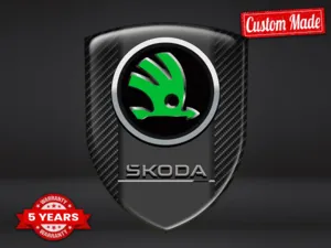 Skoda Stoßsticker Auto Limitiert Racing Modern